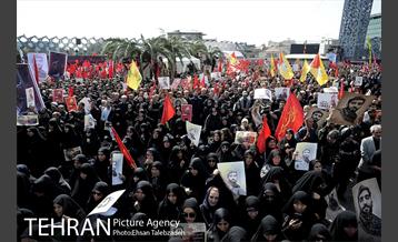 تشییع پیکر مطهر شهید محسن حججی 5