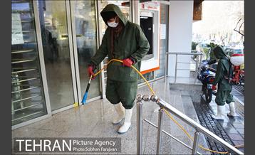 ضدعفونی معابر سطح شهر  2