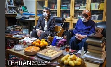 دیدار شهردار تهران با سیدعبدالله انوار 8