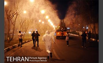 رونمایی از جدیدترین دستگاه ضدعفونی شهری 15