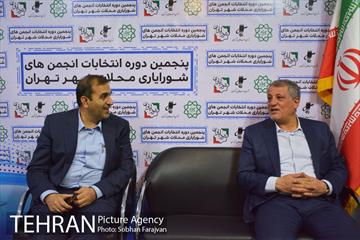بازدید محسن هاشمی از ستاد انتخابات شورایاری محلات تهران 2
