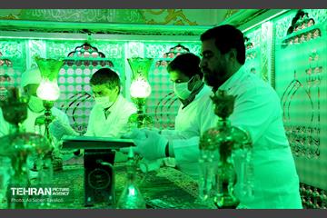 آئین غبار روبی ضریح مطهر امامزاده صالح(ع)  7