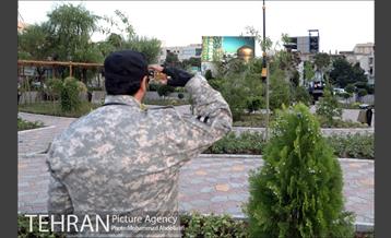بازپیرایی بوستان قمربنی هاشم(ع)در شب میلاد امام رضا(ع) 14