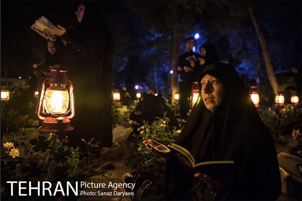 احیای شب بیست و یکم ماه رمضان در بهشت زهرا 17
