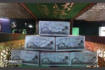 وداع با پیکر مطهر شهید مدافع حرم سیدعلی حسینی 20