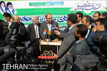 مراسم بهره برداری از پروژه زیر گذر جوادیه 29