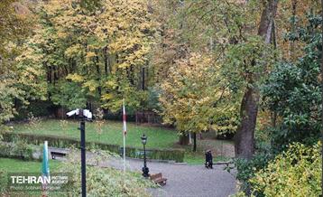 طبیعت پاییزی مجموعه فرهنگی تاریخی سعدآباد  21