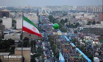 مهمانی ۱۰ کیلومتری عید غدیر در تهران 31