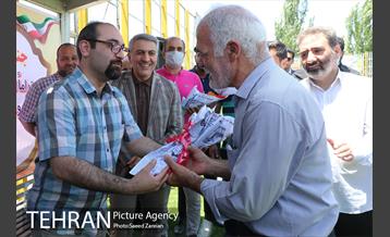 افتتاح 7 زمین ورزشی با حضور رئیس کمیسیون ورزش شورای شهر تهران 19