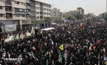 تشییع شهدای اقتدار ملی در تهران - 3  44