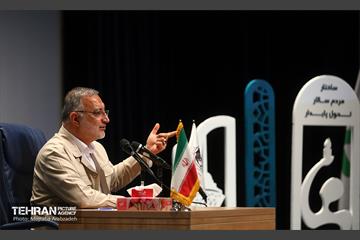 سخنرانی شهردار تهران در دانشگاه الزهرا(س)