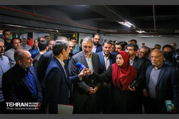 آیین افتتاح پارکینگ طبقاتی امیرکبیر 15