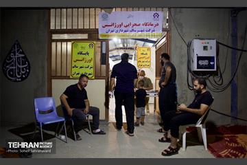 پایگاه اورژانس شهر سالم در مسیر نجف - کربلا 19