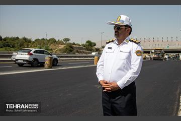 بازدید از آخرین وضعیت بهسازی روکش آسفالت آزادگان 20