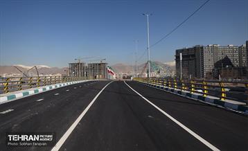 بهره برداری از گام نخست تقاطع غیر همسطح بزرگراه شهیدان ستاری-فهمیده 29