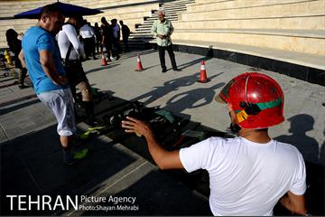 مسابقه عملیاتی ورزشی آتش نشانان تهران 2