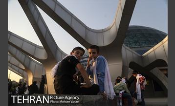 بازدید کودکان کار از آسمان نمای گنبد مینا 15