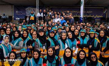 بازدید شهردار تهران از مانور تمرین اسکان اضطراری 1