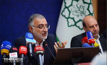 نشست خبری شهردار تهران 18