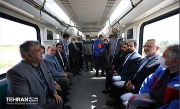 بازدید شهردار تهران از کارخانه واگن سازی 15