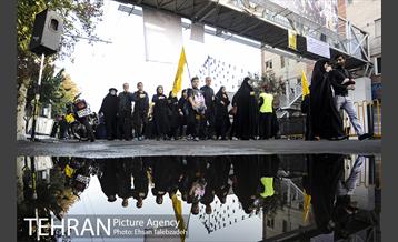 راهپیمایی جاماندگان اربعین حسینی در تهران 16