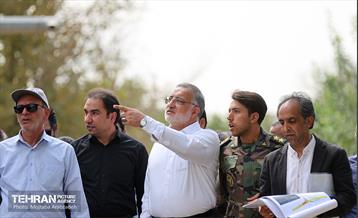 بازدید سرزده شهردار تهران از پروژه‌های عمرانی 18