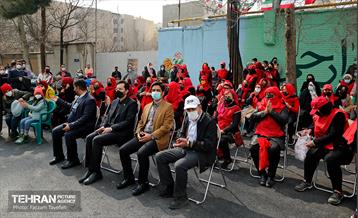 آئین افتتاح و بهره برداری از پروژه‌های شهری در منطقه 5