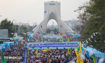 مهمانی ۱۰ کیلومتری عید غدیر در تهران 51