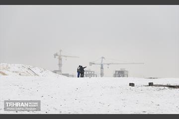 روز برفی تهران - 1 2