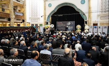 مراسم ختم مادر شهیدان مظفر