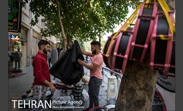 بازار سیاهه فروشان در آستانه محرم 36