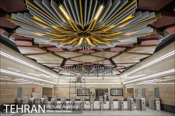 توسعه متروی تهران؛ ایستگاه برج میلاد 10