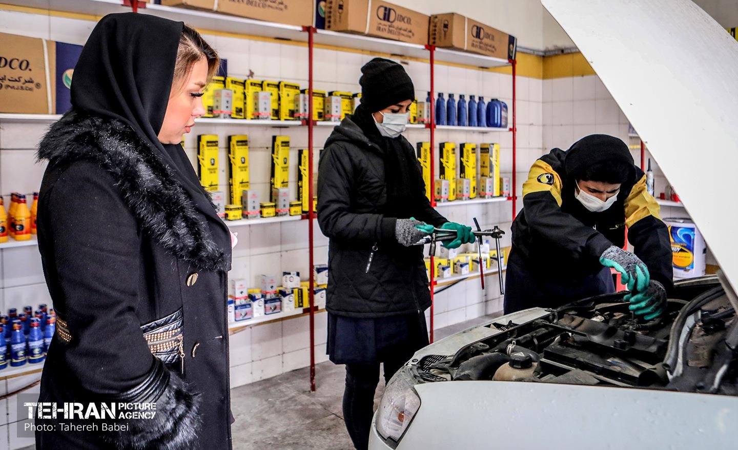 افتتاح اولین تعمیرگاه تخصصی ویژه بانوان 24
