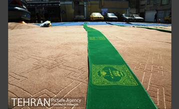 نماز ظهر عاشورا مسجد قائم(عج) منطقه هفت