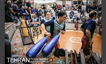 اجرای آئین ورزش باستانی 9