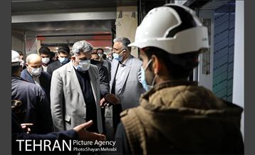 بازدید شهردار تهران از خط 6 مترو تهران 37
