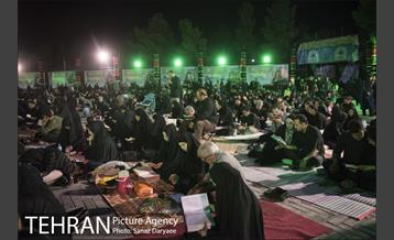 احیای شب بیست و یکم ماه رمضان در بهشت زهرا (س)‎ 11
