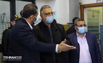 بازدید شهردار تهران از منطقه ١٠
