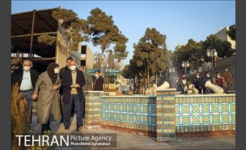 بازدید مصطفی سلیمی از پروژه های منطقه هشت 9