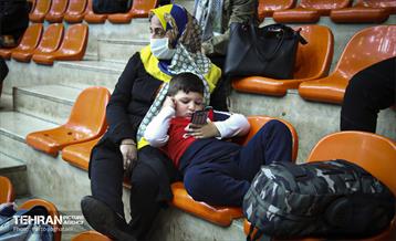 دیدار دو تیم والیبال زنان سایپا و ذوب آهن اصفهان 22