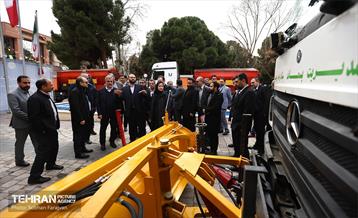 رونمایی از ماشین آلات سازمان مدیریت پسماند 5