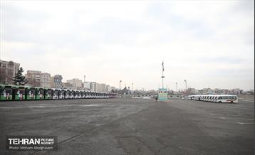 مراسم اختصاص ۳۳۴ دستگاه اتوبوس ویژه انتخابات 11