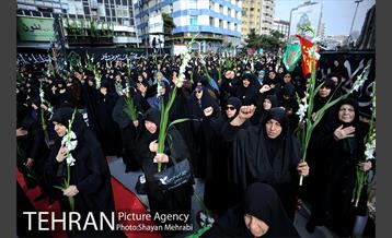 عزاداری شهادت حضرت زهرا(س) در میدان فاطمی  22