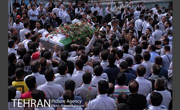 تشییع پیکر شهید آتشنشان علی قانع 13