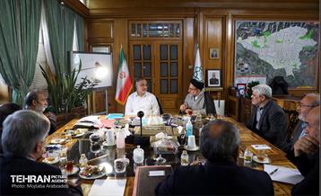 دیدار رییس سازمان اوقاف و امور خیریه کشور با شهردار تهران 2