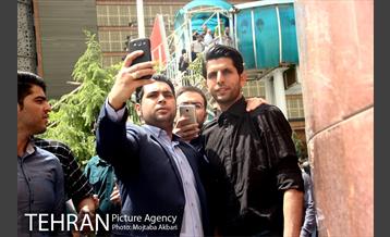 مراسم ترحیم مهرداد اولادی در تهران 13
