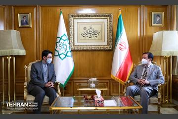 دیدار سفیر چین با شهردار تهران 13