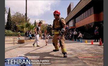 مسابقات عملیاتی ورزشی آتش نشانان تهران 22