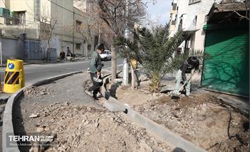 پیاده راه سازی و بهسازی خیابان کلیم کاشانی