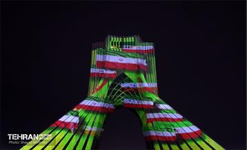 نور افشانی در شب سالگرد پیروزی انقلاب اسلامی - 2 29